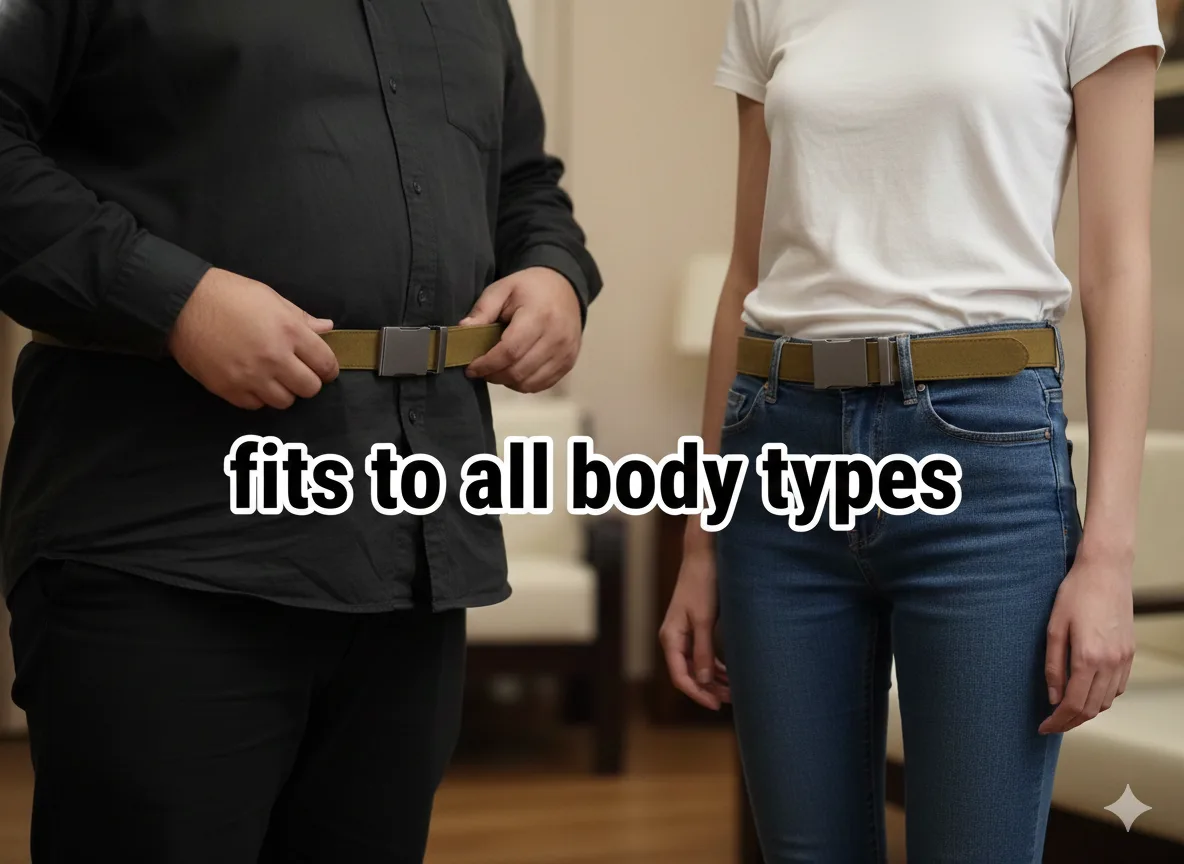 Gomaya Cow Dung Fabric Men's Auto-Lock Belt image 2