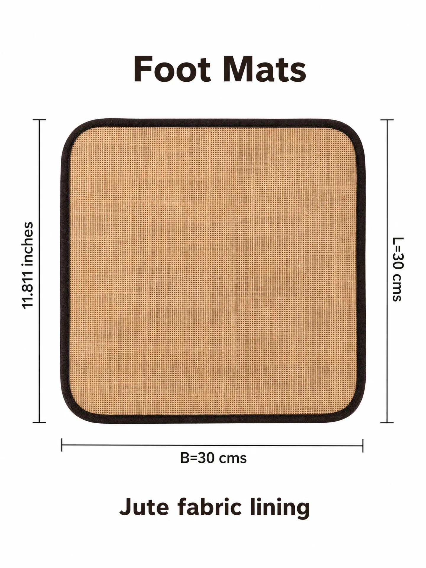 Gomaya Cow Dung Fabric Foot Mats image 2