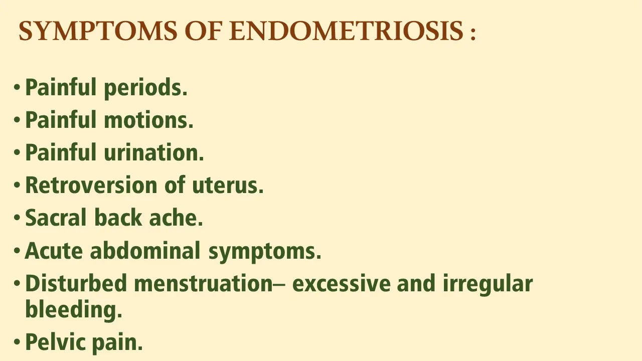 Endometriosis case — stage 3